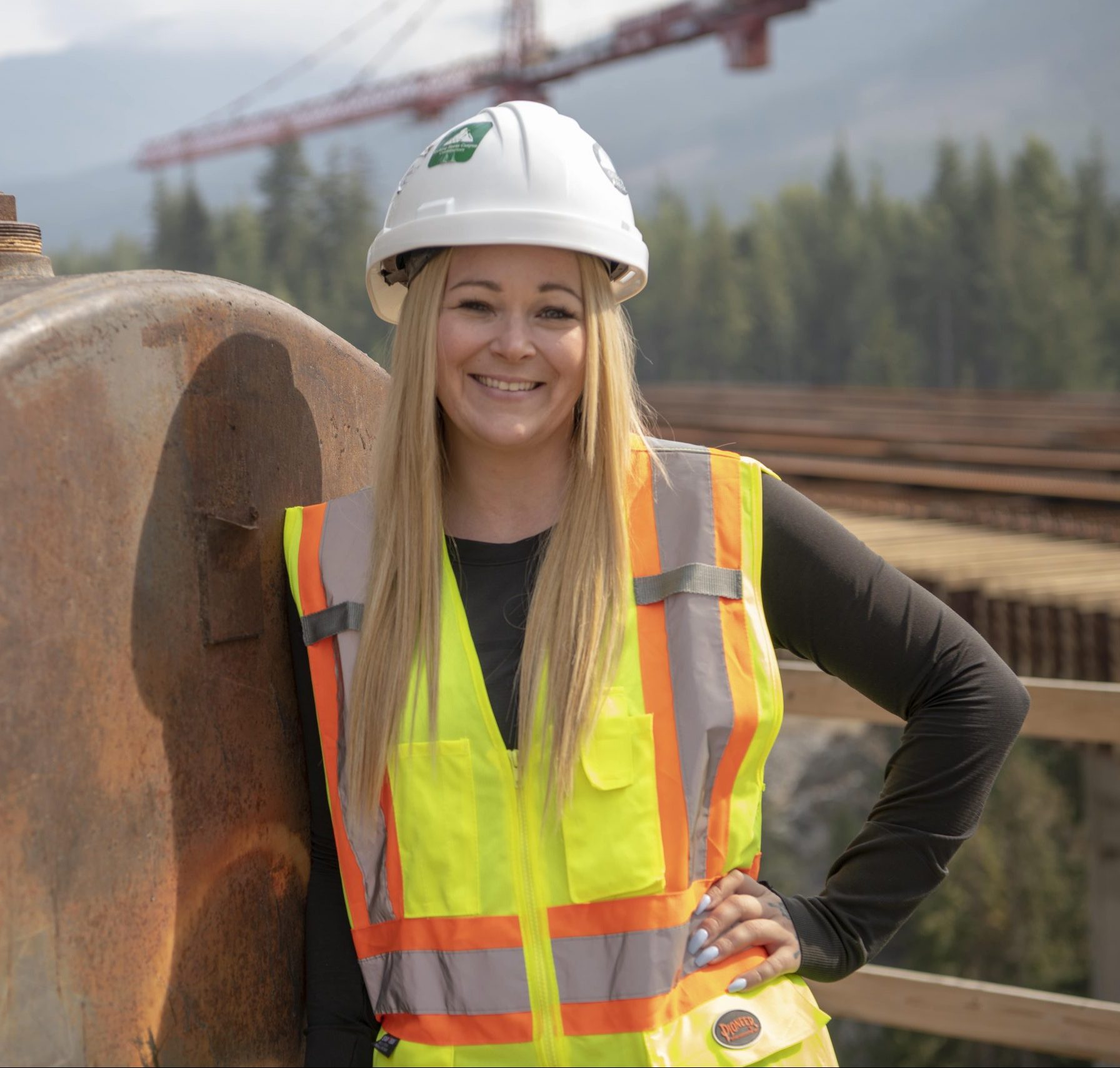 A picture of a BCIB worker smiling