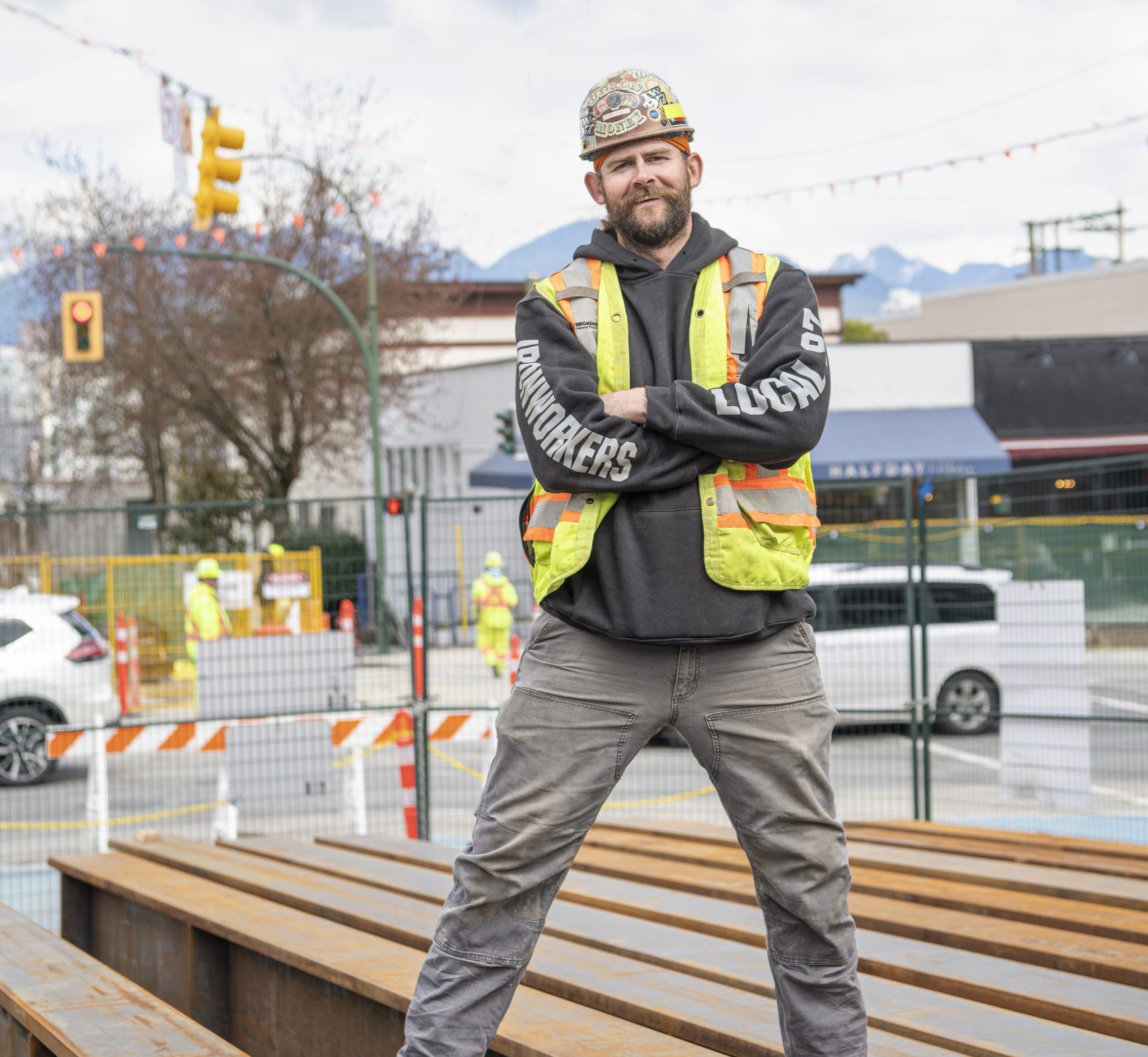 A picture of a worker named Kyle smiling