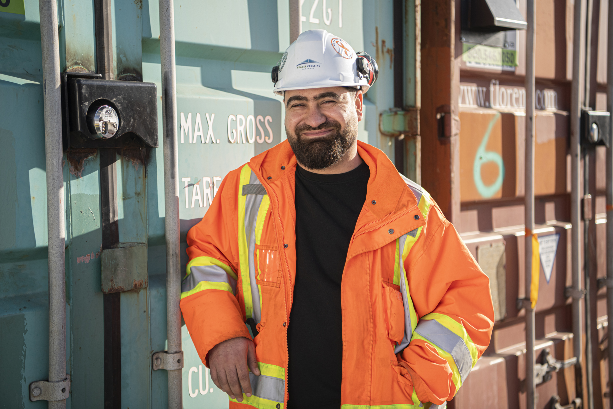 Picture of a Surveyor named Mohammad smiling