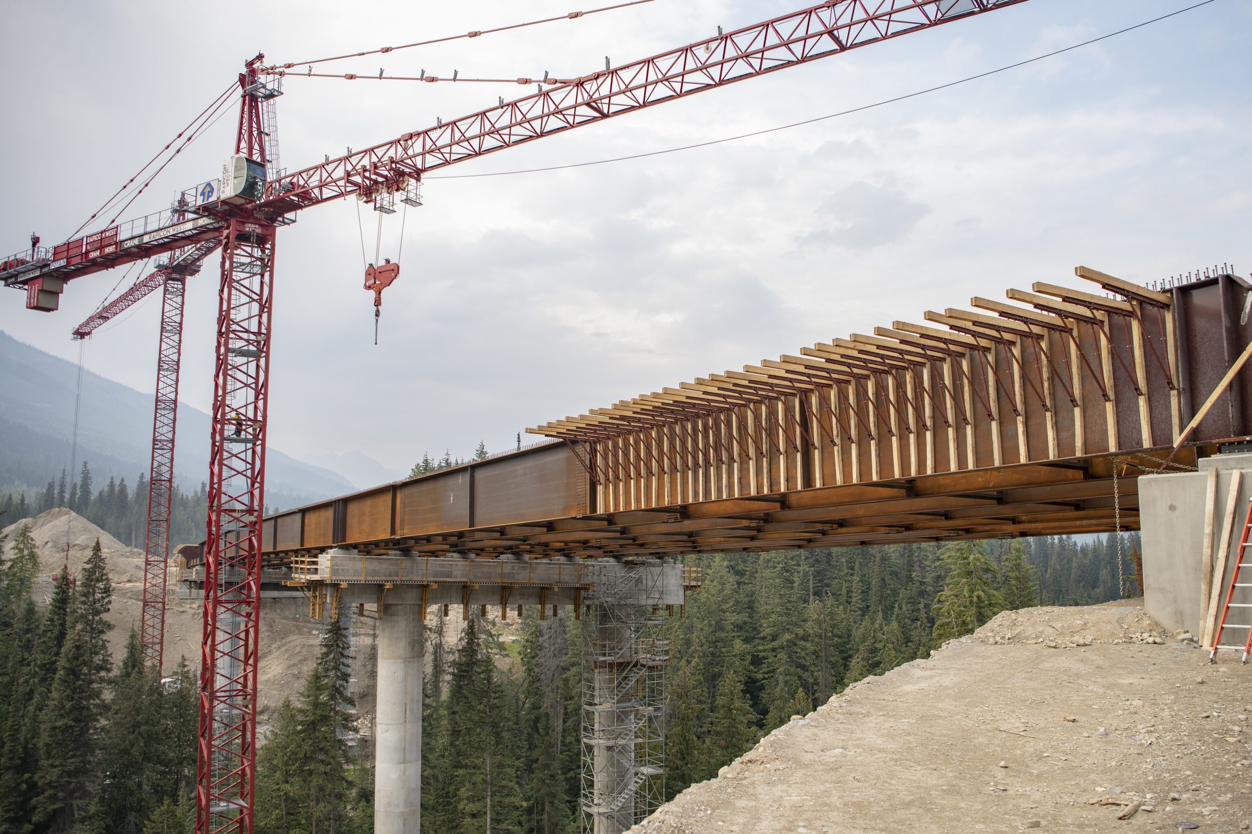 An image of a project (Kamloops to Alberta Four Laning)